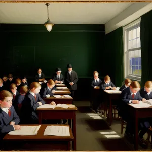 Successful Business Team Meeting at Office Table