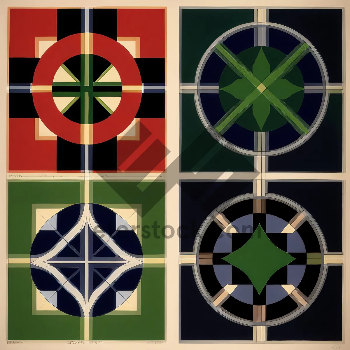 Picture of Artistic Graphic Design Symbols and Icons