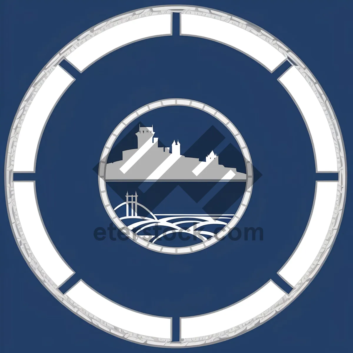 Picture of Shiny Ceramic Gymnasium Button Icon