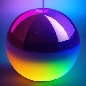 Glowing Glass Sphere Icon