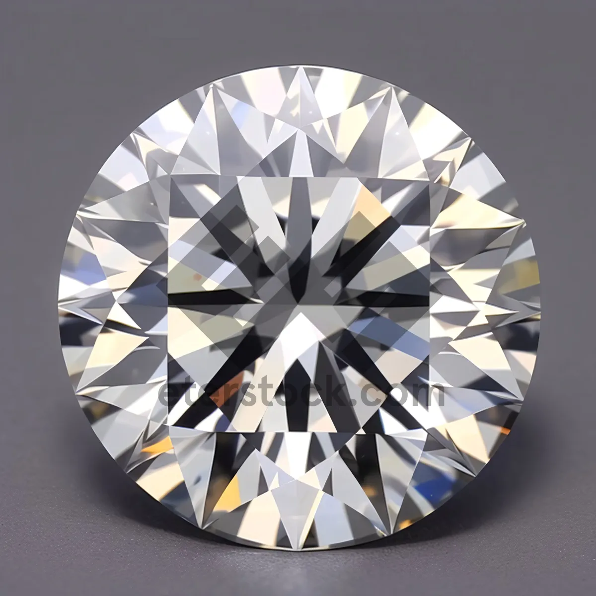 Picture of Sparkling Gemstone: A Brilliant Diamond Crystal