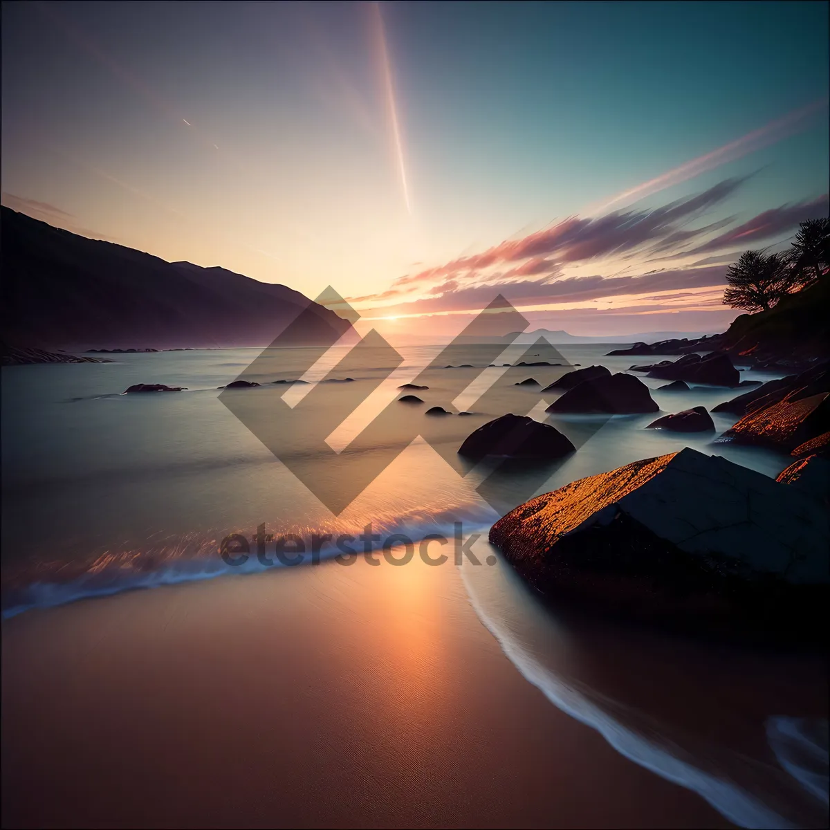 Picture of Golden Horizon at Dusk