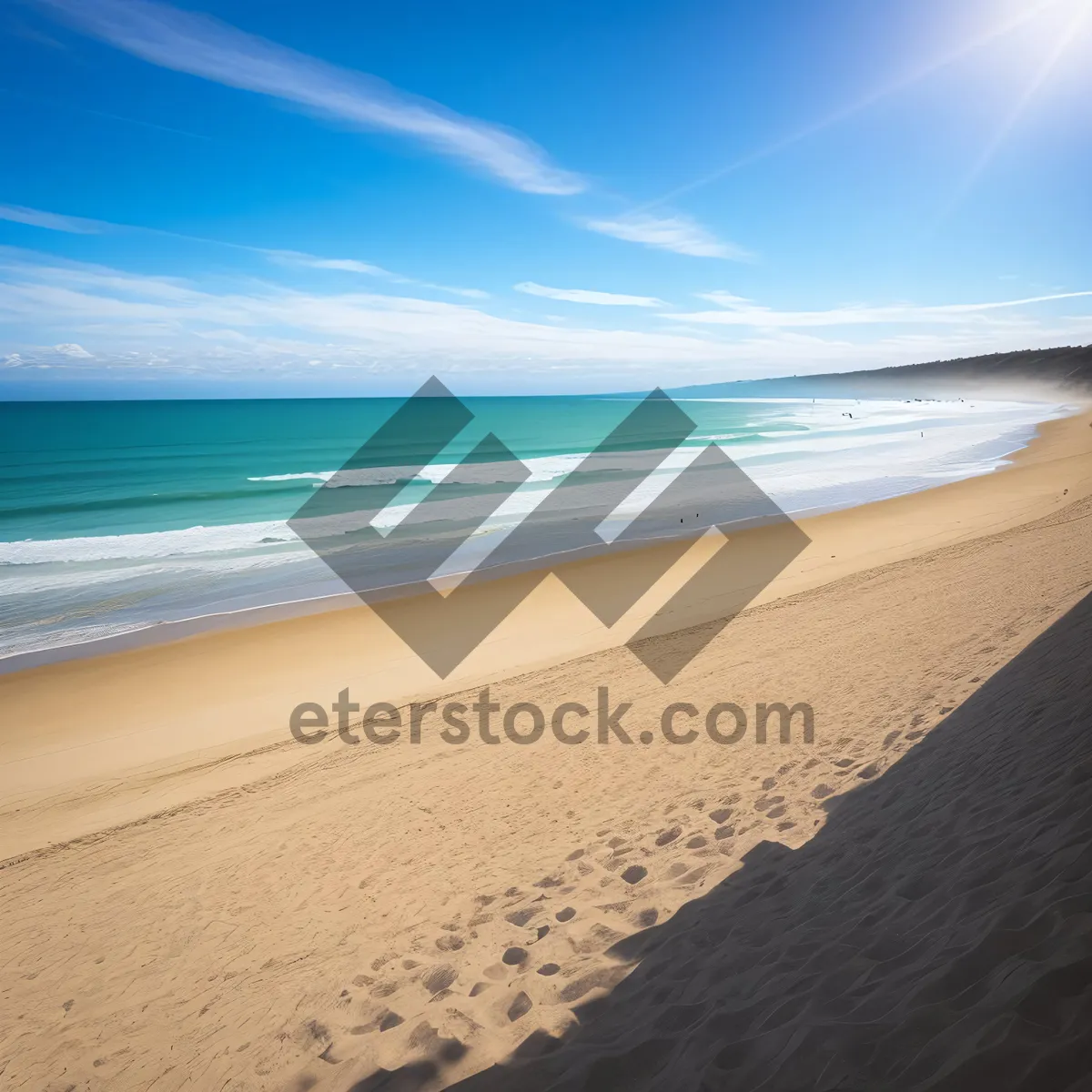 Picture of Sun-kissed Serenity: Idyllic Beach Bliss