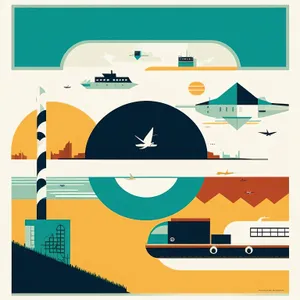 National Flag icon - Country map design