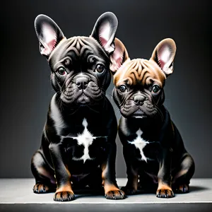 Cute Bulldog Puppy - Purebred Canine Companion