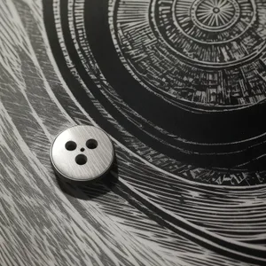 Circular Vinyl Record Design Pattern