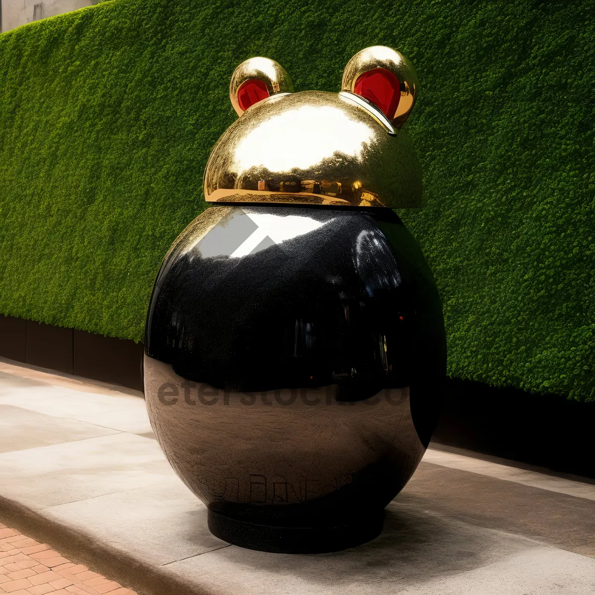 Picture of Safety First: Helmet Container with Piggy Bank