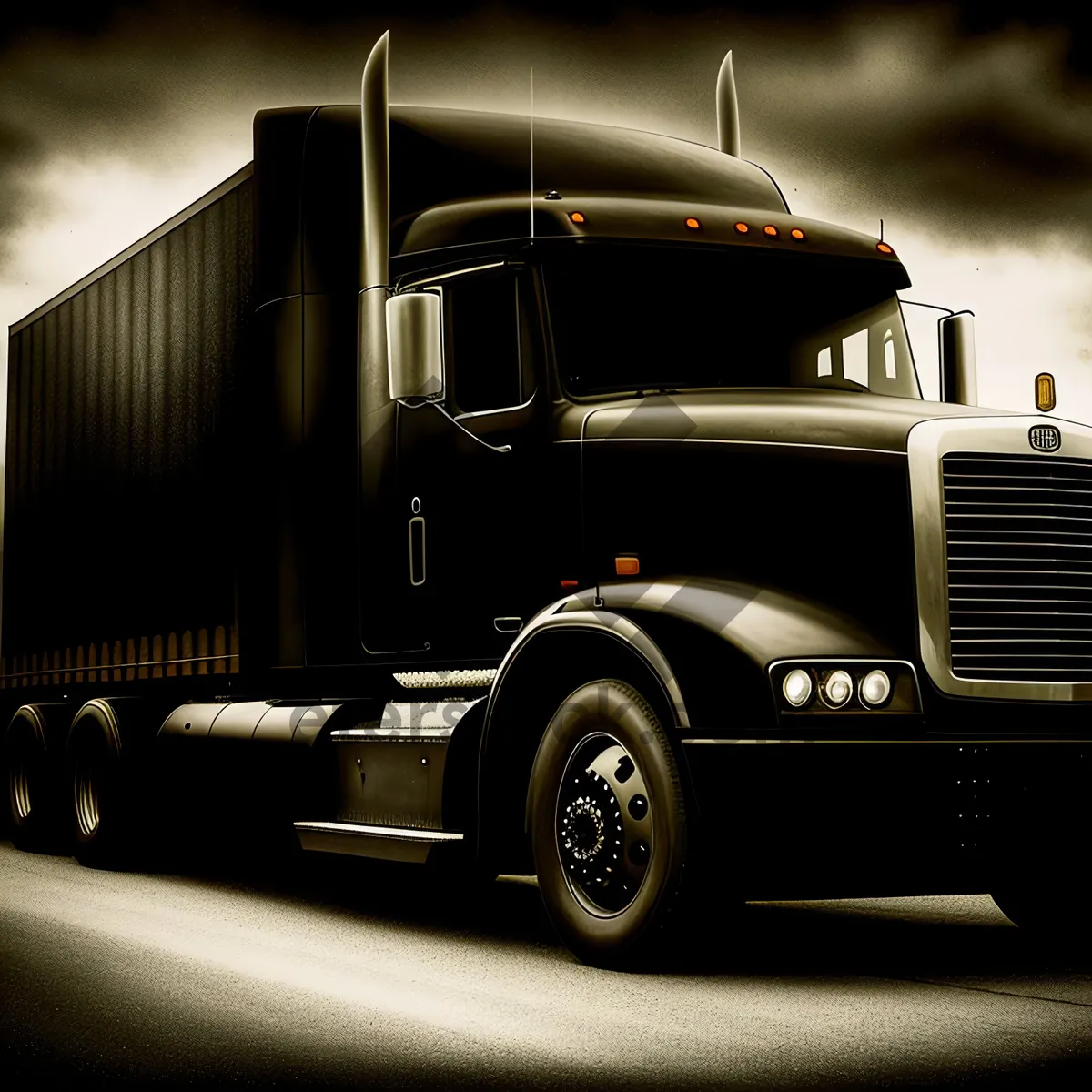 Picture of Freight Hauler on the Open Road