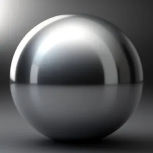 Shiny Glass Sphere Web Icon