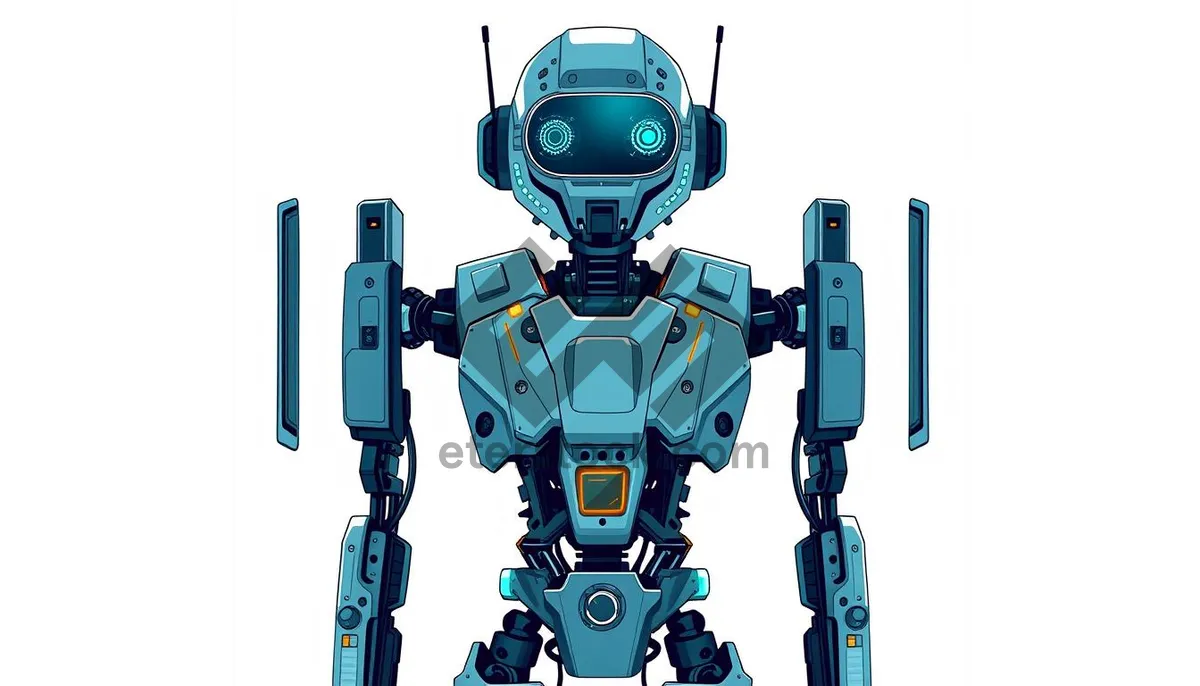 Picture of Robotic Mechanism in Metal 3D Design