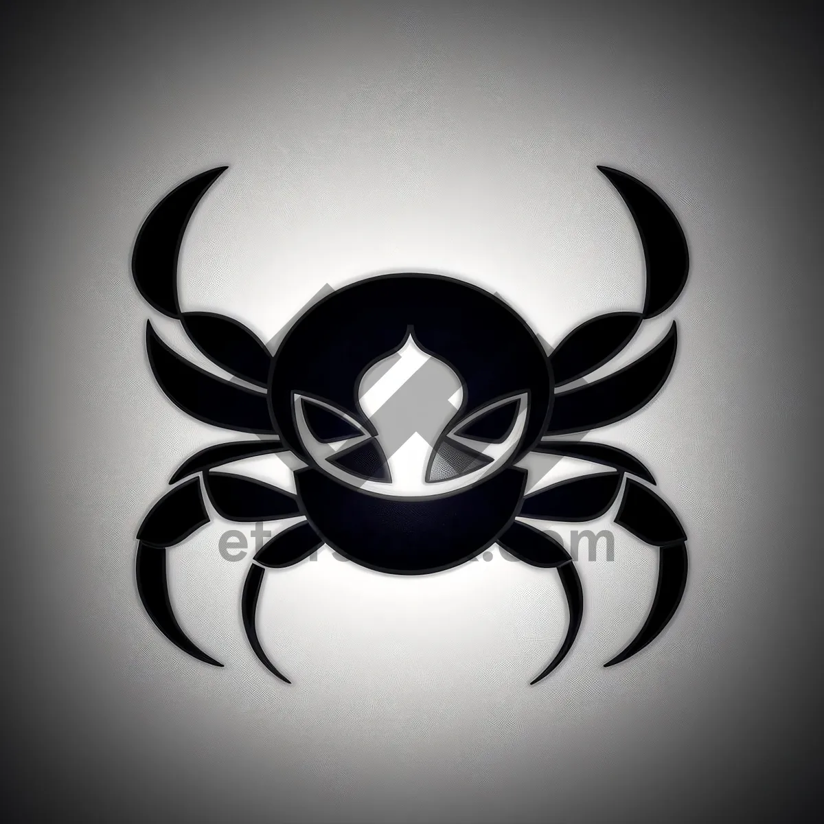 Picture of Vibrant Poison Art Icon: Graphic Cartoon Symbol Design