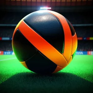 Soccer Ball - Emblem of National Athletic Competition