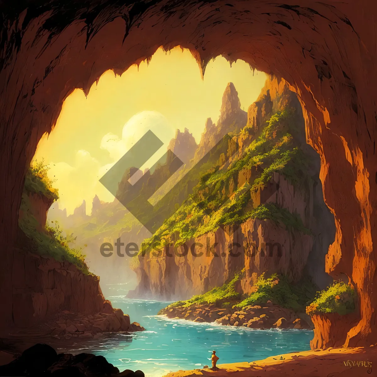 Picture of Scenic Ocean View at Beach Cliff
