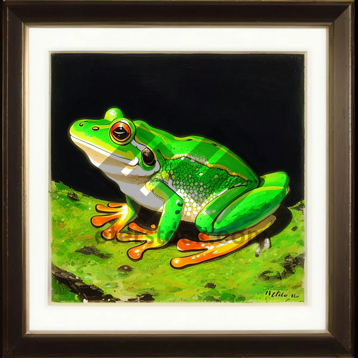 Picture of Mystical Gaze of the Eyed Tree Frog