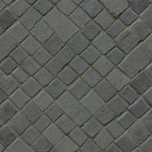 Textured Cobblestone Paving for Urban Street Construction