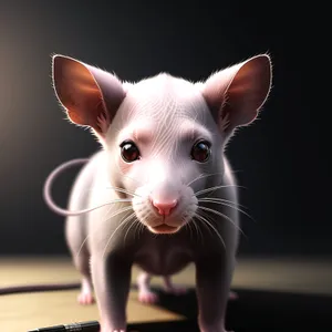 Fluffy Gray Kitty with Adorable Eyes