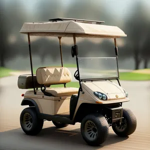 Golf Cart: Sports Equipment for Golf Course Transportation