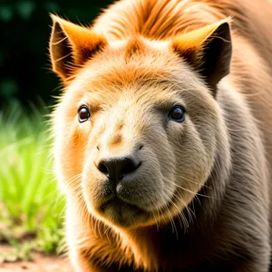 Wild Mane-hunter: Majestic Male Lion in South African Wilderness