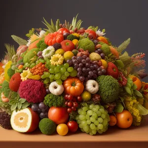 Fresh and Juicy Fruit Bouquet