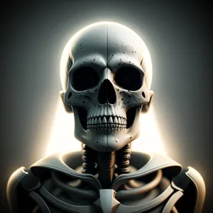 Mechanical Skull Mask: Terrifying War Gearshift Bones