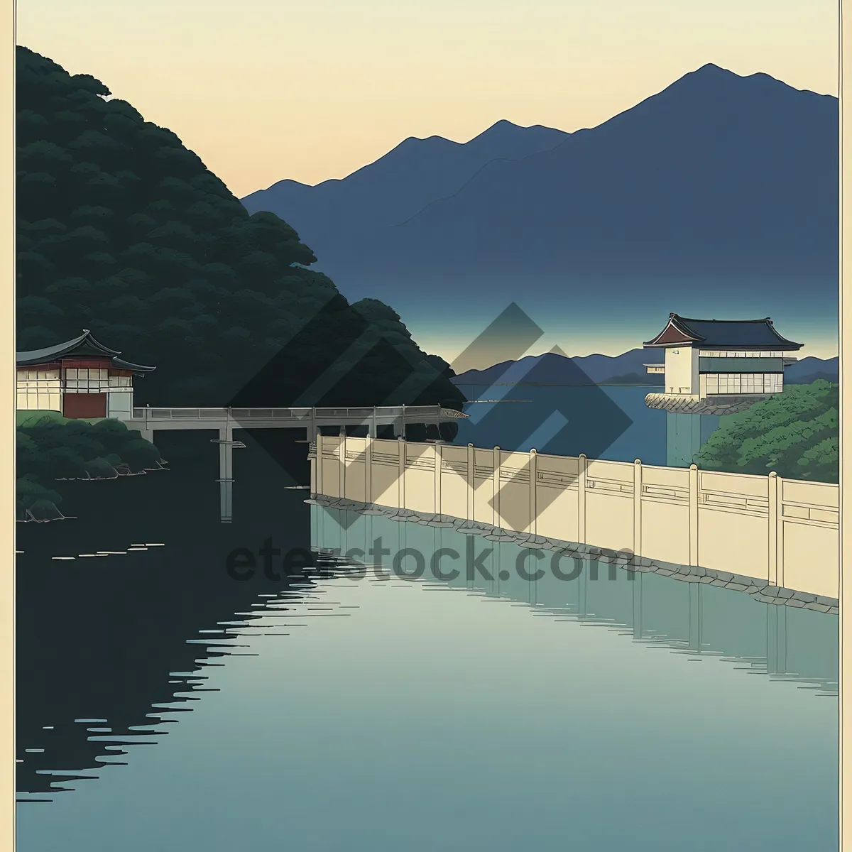 Picture of Serene Waterfront Boathouse Retreat in Coastal City