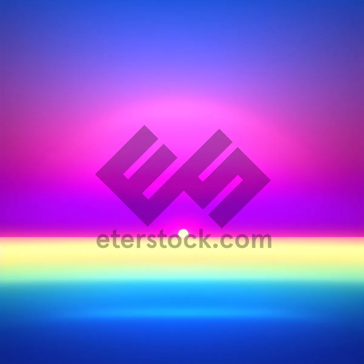 Picture of Vibrant Laser Light Abstract Graphic
