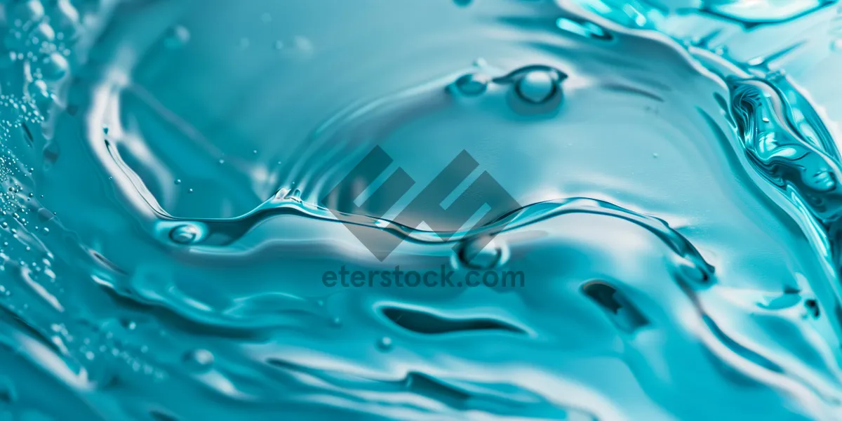 Picture of Abstract Water Flowing Wave Background Design