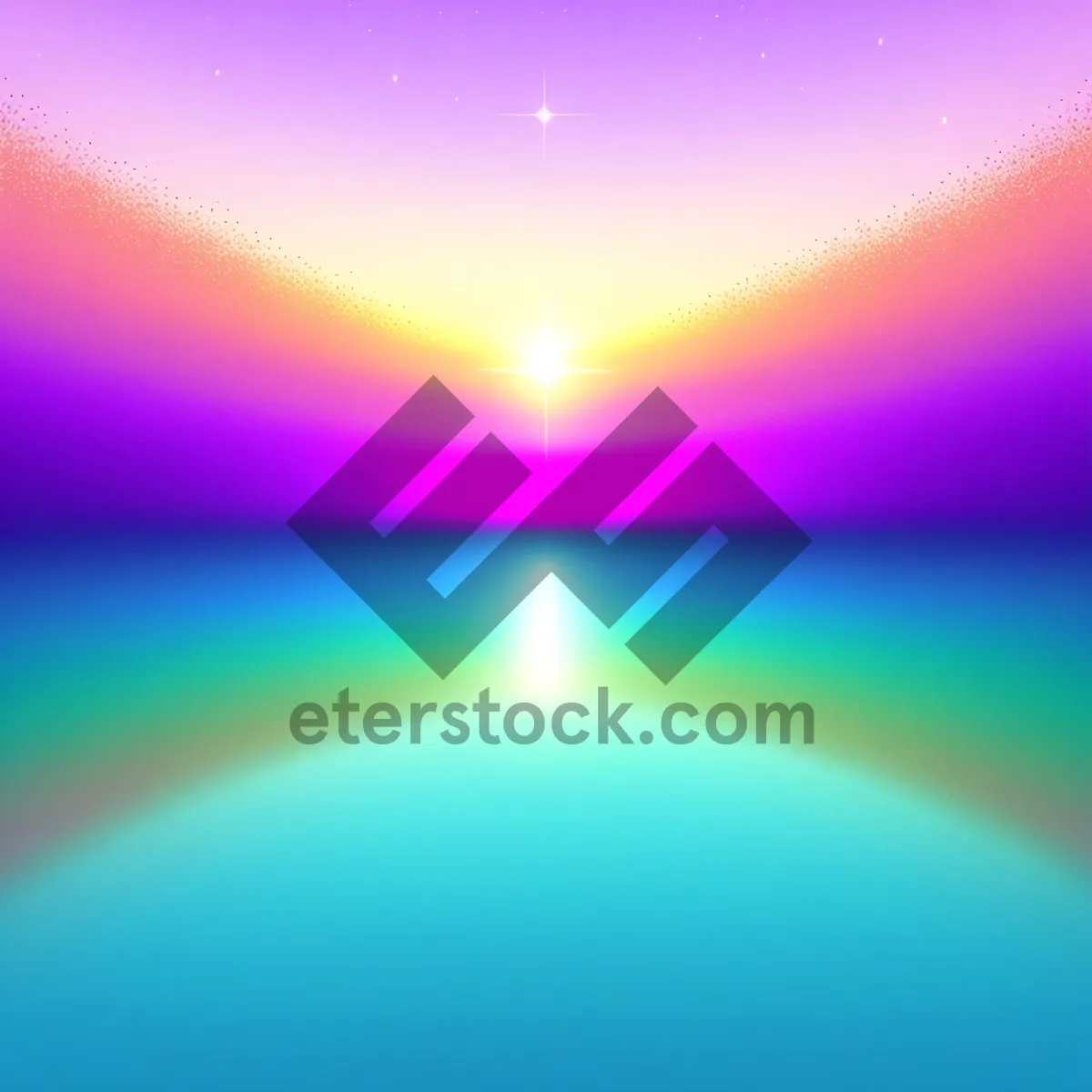 Picture of Colorful Space Fractal: Futuristic Digital Art with Abstract Design