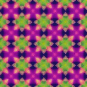 Modern colorful fractal design pattern with bright lights