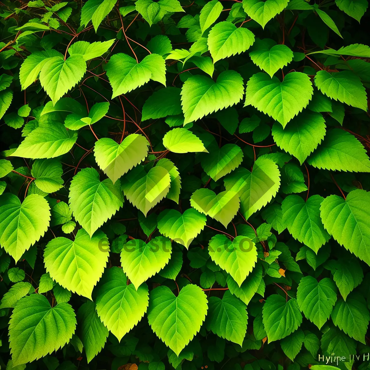 Picture of Sunlit Sumac Tree in Lush Forest"
(Note: This is an example of a short, descriptive name for an image based on the provided tags. Actual image descriptions may vary depending on the context and specific image.)