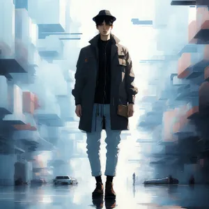 Corporate Team Success in Urban Office Building