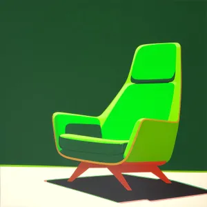 Rocking Chair - 3D Furniture Icon