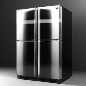 Modern 3D Refrigeration System with Open-Top Design