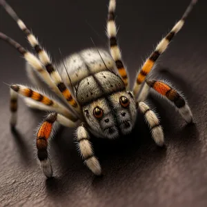 Barn Spider - Majestic Arachnid in Close-Up