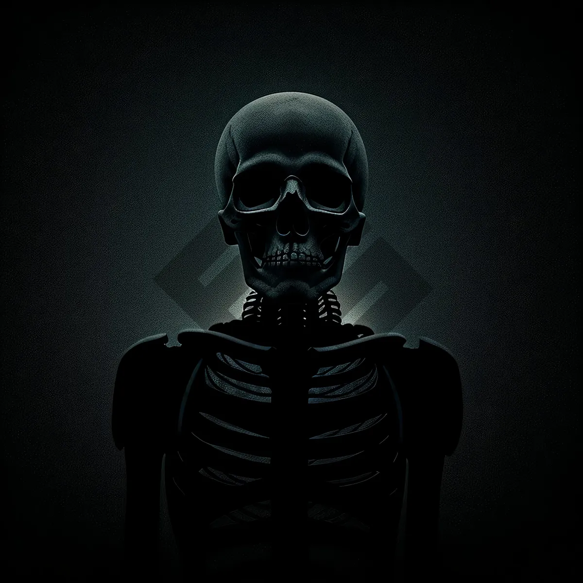 Picture of Skull Face: Anatomy of Fear in Death