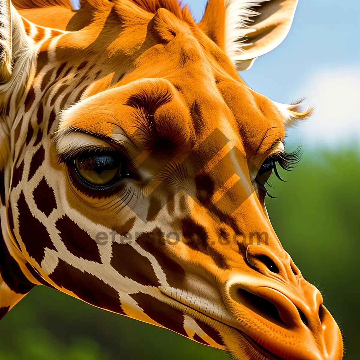 Picture of Striped Wild Equine at the Safari Park