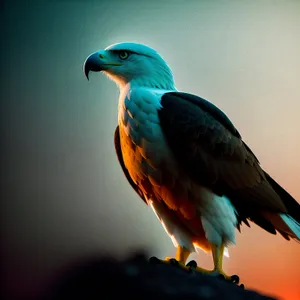 Colorful Macaw Perched with Vibrant Feathers