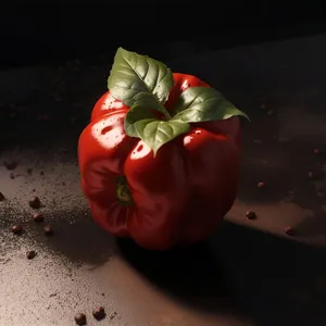 Fresh Vegetable Container with Pepper and Tomato Assortment