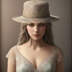 Fierce Cowgirl: Stylish Hat and Alluring Fashion