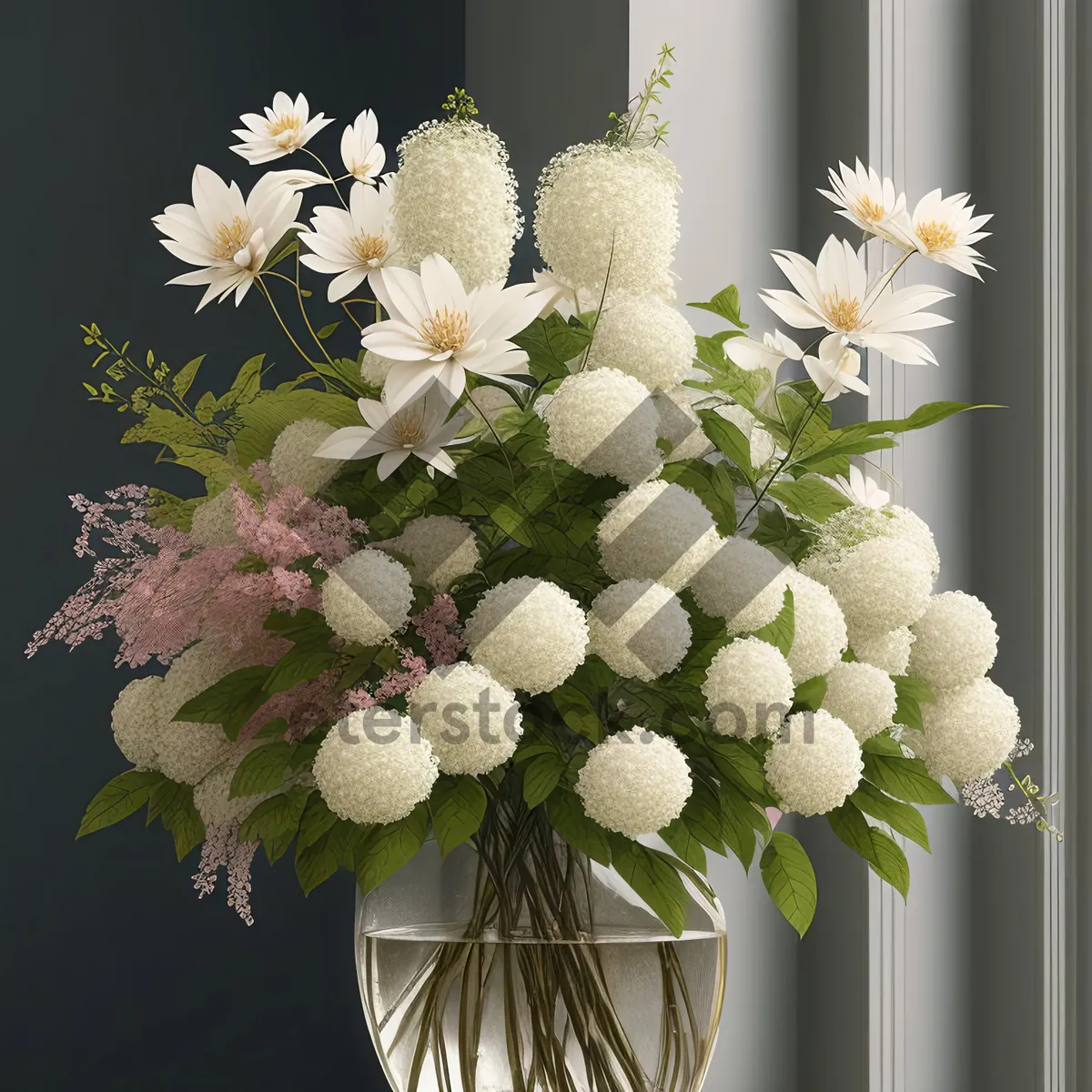 Picture of Blooming Beauty: Summer Floral Bouquet Arrangement