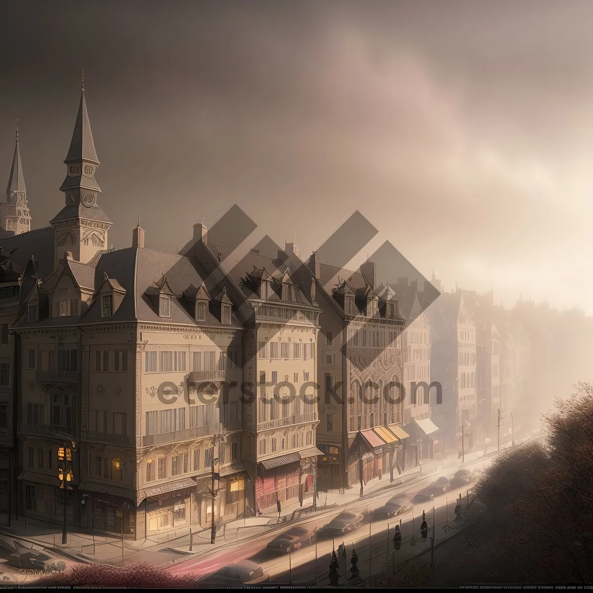 Picture of Iconic London Cathedral at Twilight