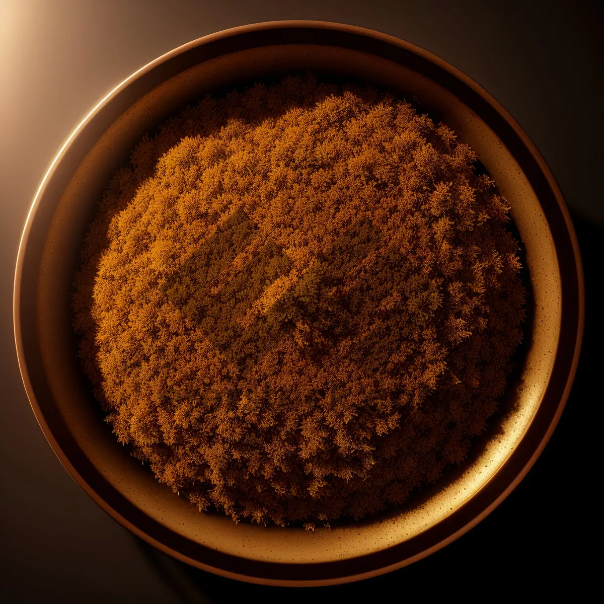 Picture of Brown Spice Mix in Coffee Cup