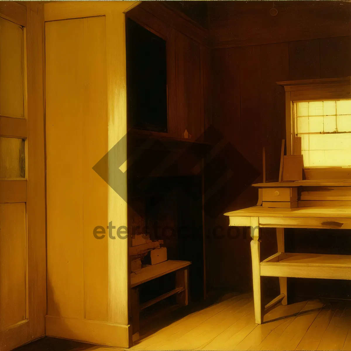 Picture of Modern Luxury Sauna Room with Wooden Architecture