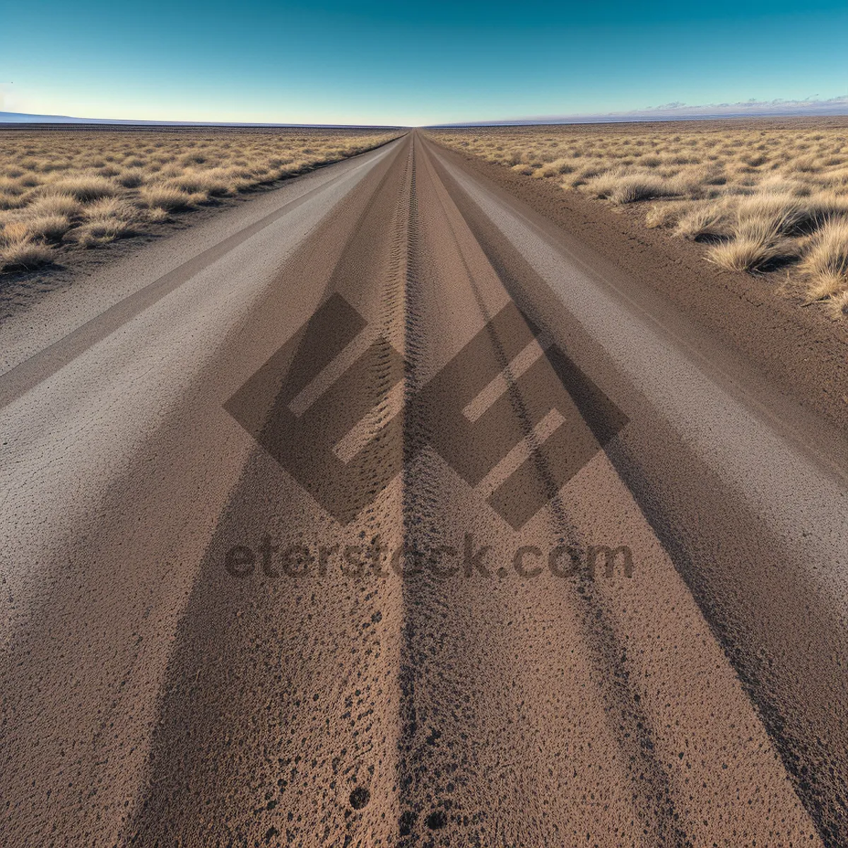 Picture of Endless Horizon: Desert Journey on Asphalt