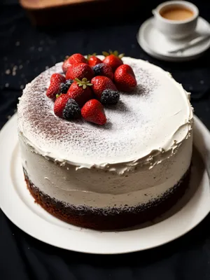 Fresh and Delicious Strawberry Trifle Dessert