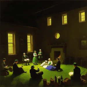 Modern Restaurant Interior with Stylish Furniture and Decor