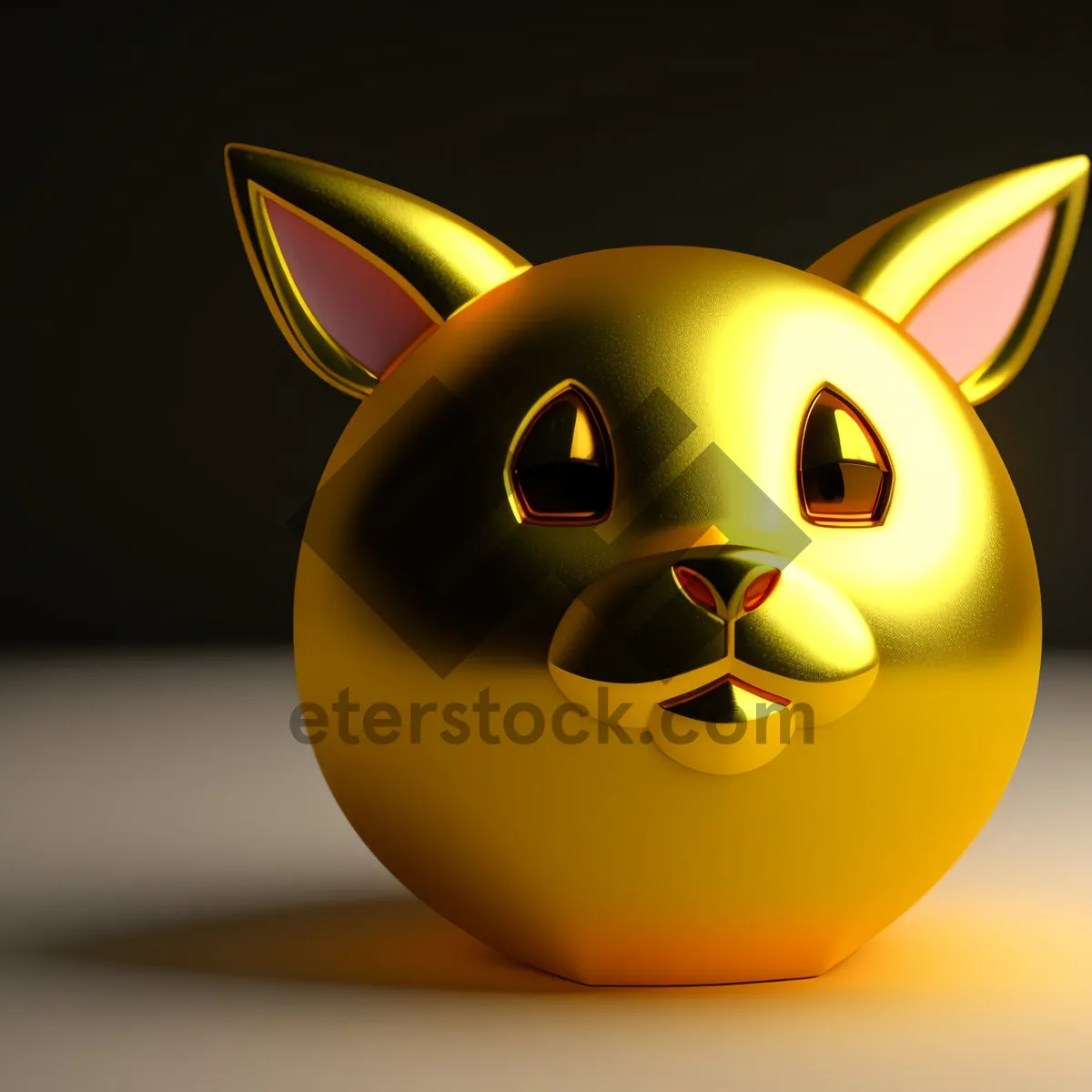 Picture of Smiling Pumpkin Piggy Bank Icon