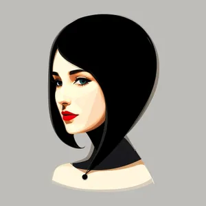 Cute Cartoon Haircut: Artistic Fashion Statement!