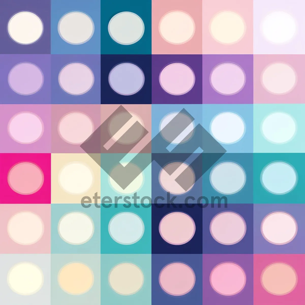 Picture of Modern Polka Dot Web Design Icon Set