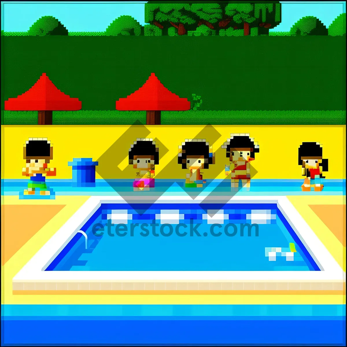 Picture of Map Flag: Design Representation of a Symbolic House Sign